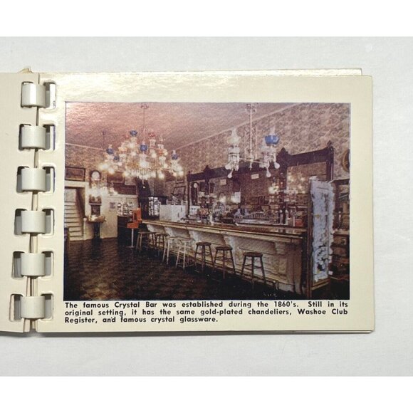 Historic Virginia City Souvenir Mini Photo Book Nevada Kodachrome Repros - Picture 8 of 11